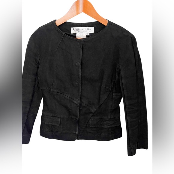 Christian Dior black denim jacket - Picture 3 of 12